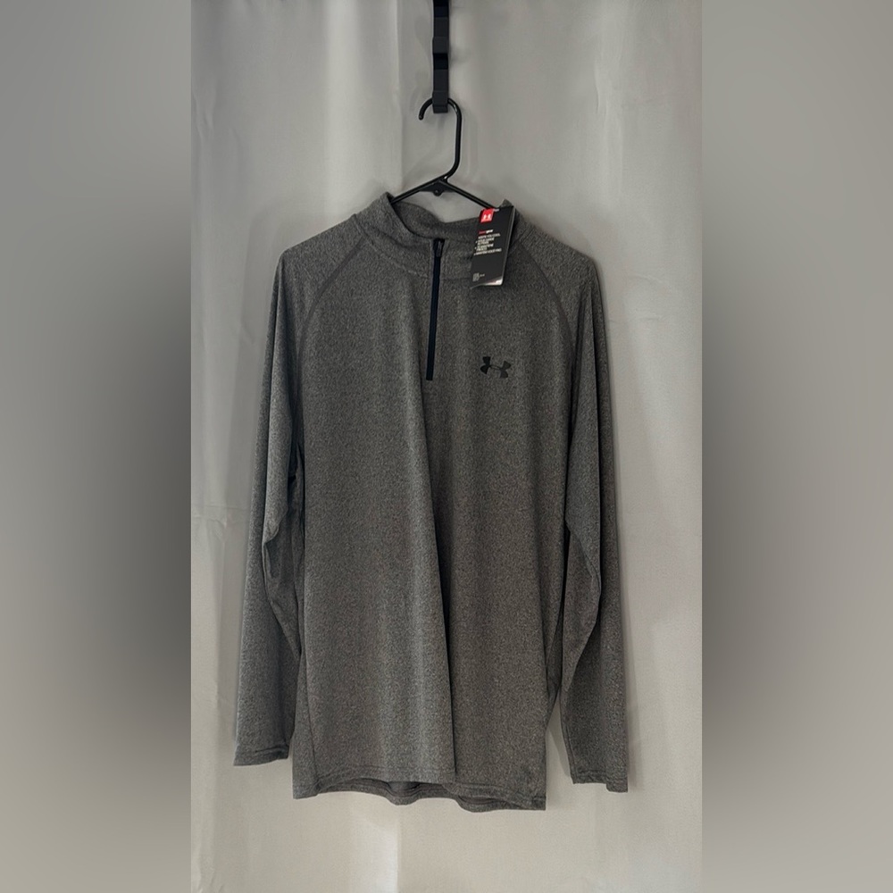 Under Armour Charcoal Long Sleeve Half-Zip
